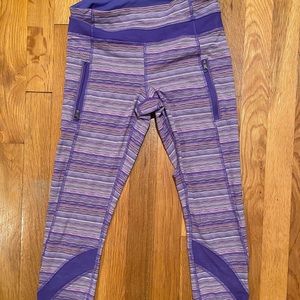 Lululemon ankle length cropped leggings